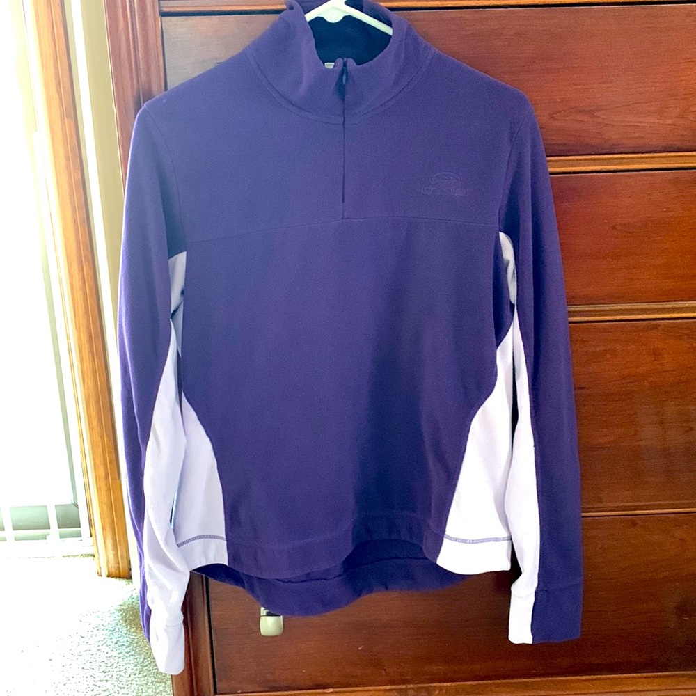 2 for $20.  Brooks micro fleece 1/4 zip long sleeve top - size Large.